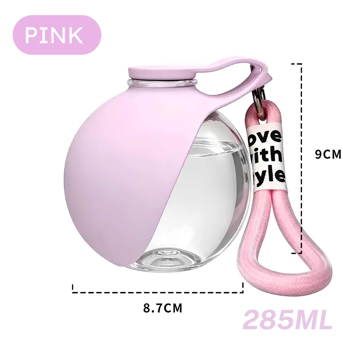 Portable Stainless Steel Pet Water Bottle