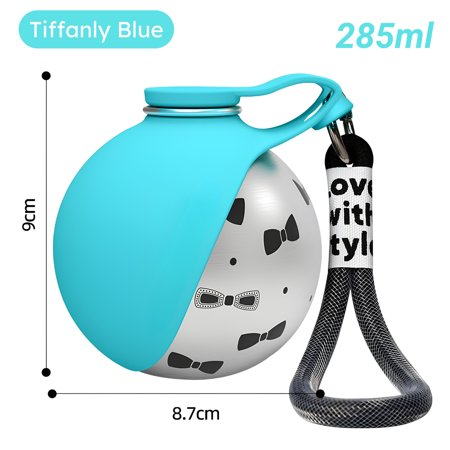 Portable Stainless Steel Pet Water Bottle
